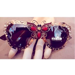 Unique one-of-a-kind Eye Jewels/sunglasses